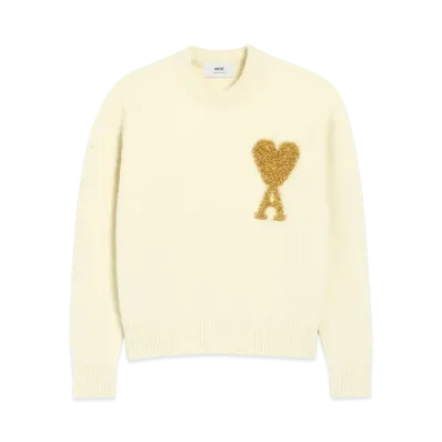 AMI PARIS Sweater "Off White"