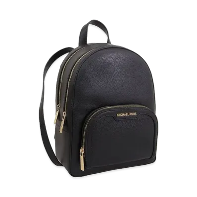 MICHAEL KORS Women's Jaycee MD Zip Pkt Backpack "Black"