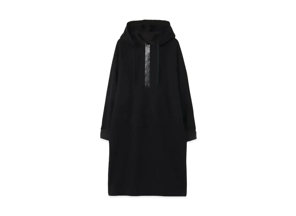 Yohji Yamamoto Y's FLEECE HOODED PARKA "Black"