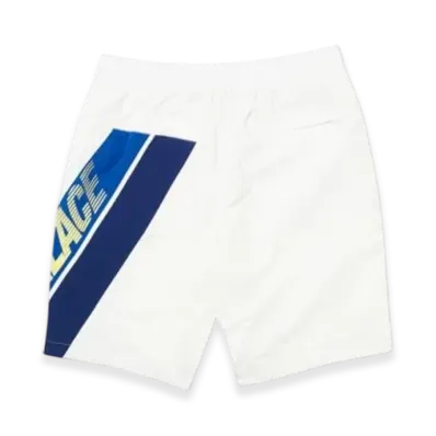 PALACE Pal Beam Cotton Shell Shorts "White"
