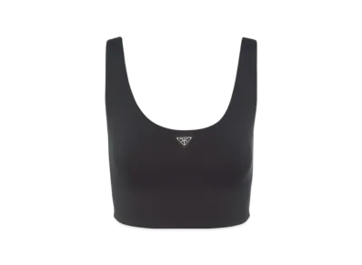 PRADA Women's Stretch Jersey Top "Black"