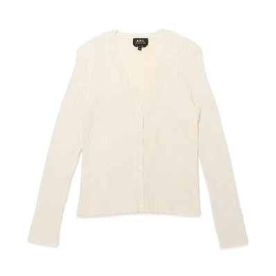 A.P.C. Cardigan Shanya "Off White"