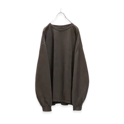 ANCELLM Embroidery Dyed LS "Brown"