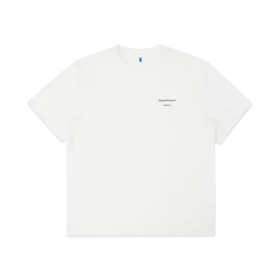 ADERERROR Significant Tag T-Shirt 01 "Off White"