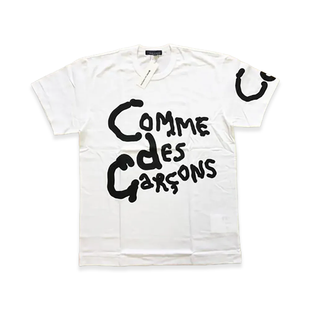 COMME des GARCONS x Alisa Yoffe Aoyama Limited Edition Logo T-Shirt "White"