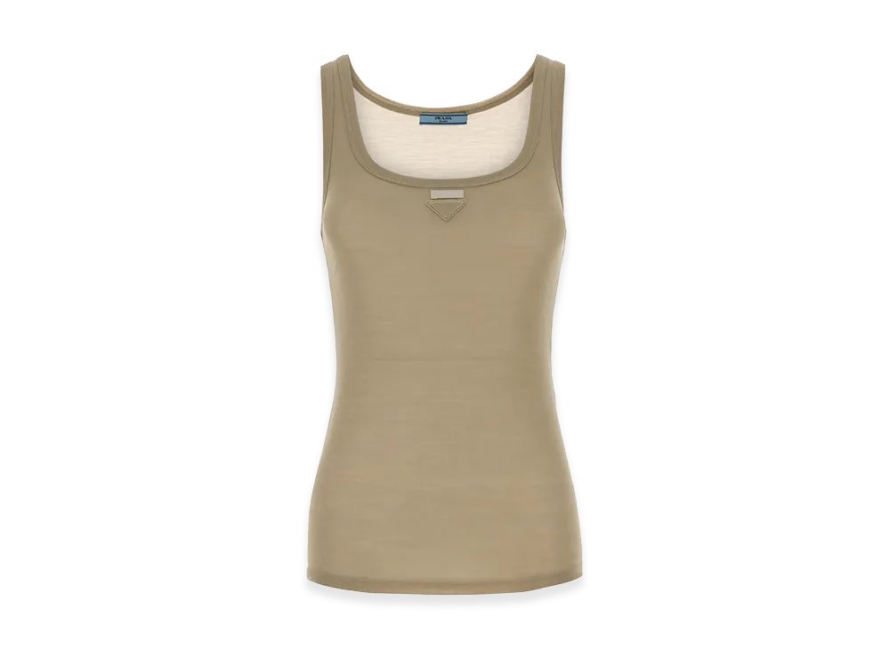 PRADA Women's Tank Top "Beige"