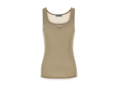 PRADA Women's Tank Top "Beige"