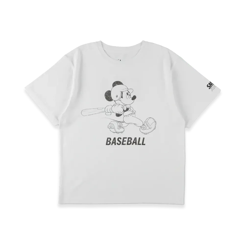 WIND AND SEA x SMOOTHY Baseball Kids S/S Tee "White"