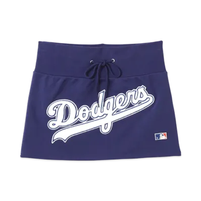 atmos x MLB Logo Sweat Skirt "Blue"