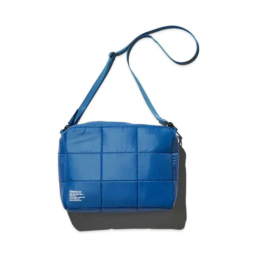 FreshService Quilted Cube Bag_L "Blue"
