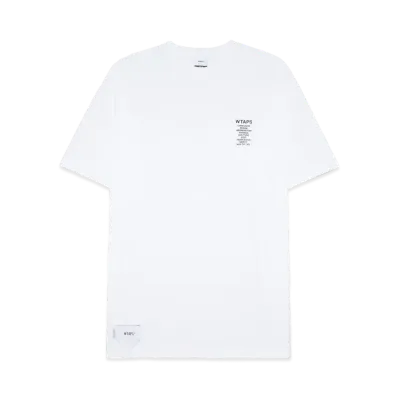 WTAPS Ingredients / Spec / SS / Cotton "White"