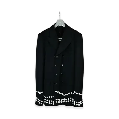 COMME des GARCONS HOMME PLUS Button W-Stretch Jacket "Black"