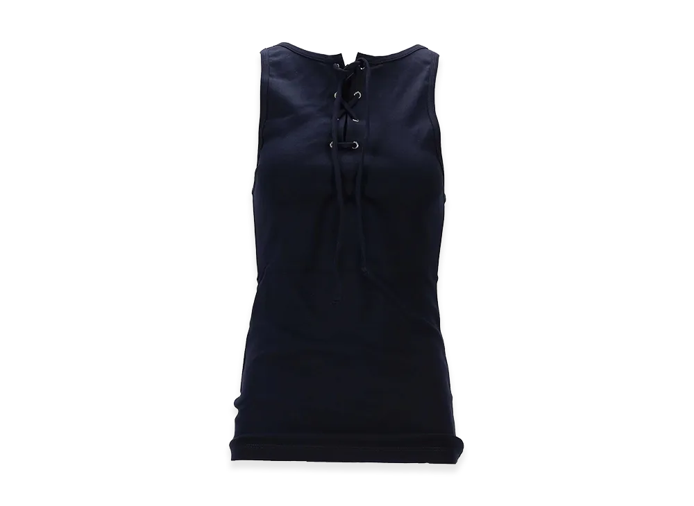 PRADA Women's Cotton Tank Top "Blue"