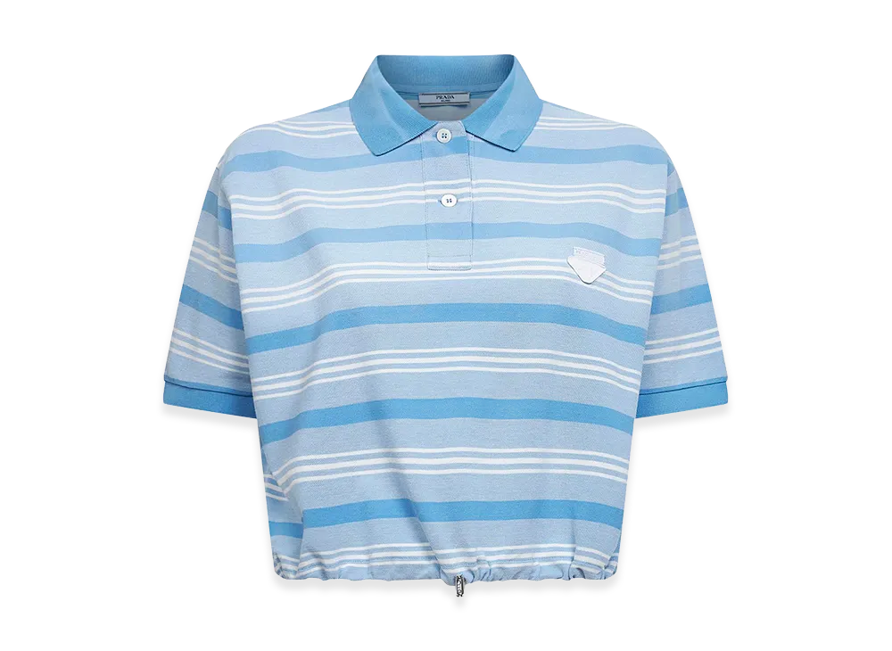 PRADA Women's Polos "Lightblue"