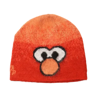 atmos pink Meets Sesame Street Gradation Knit Beanie "Red"