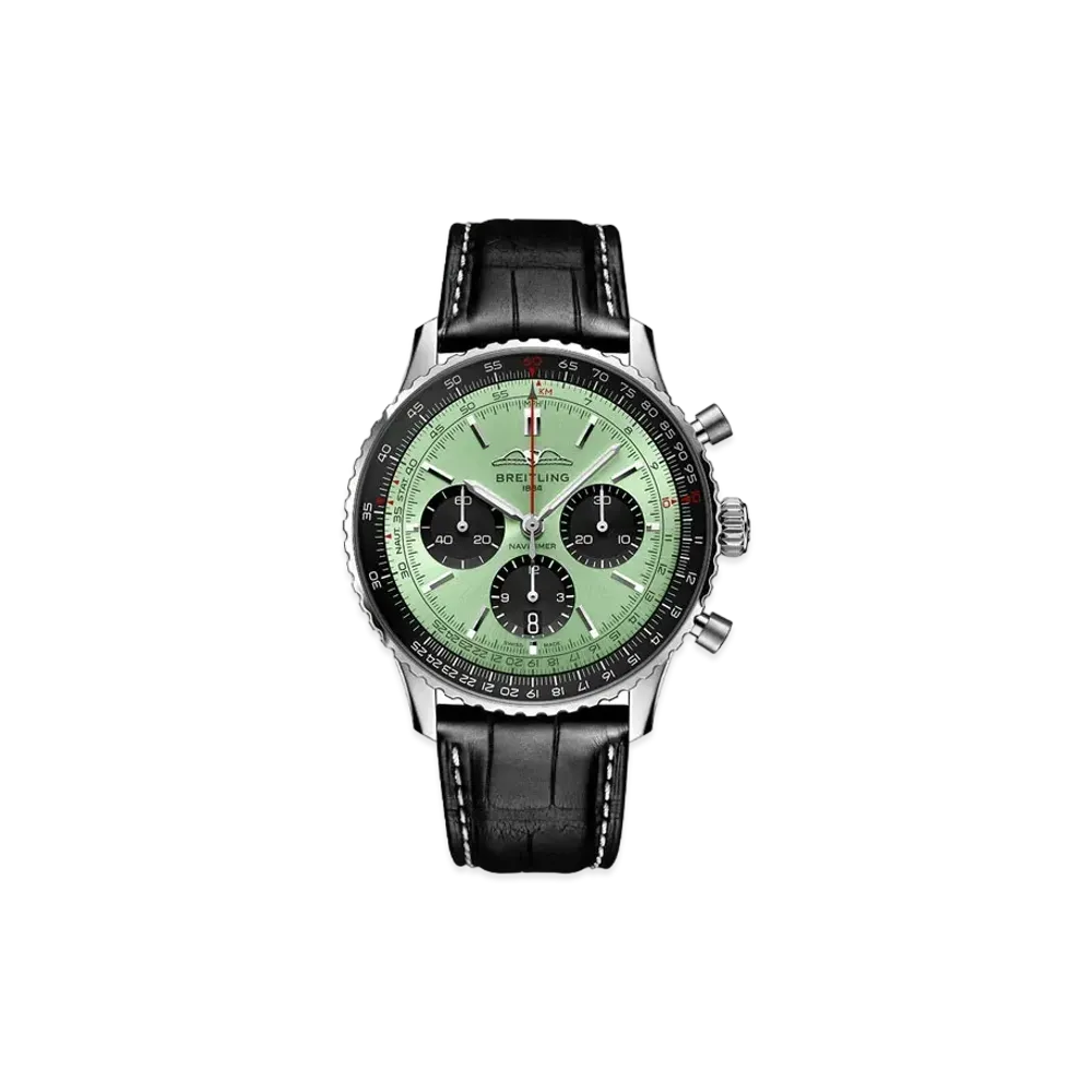 BREITLING NAVITIMER B01 CHRONOGRAPH 43 "Mint Green"
