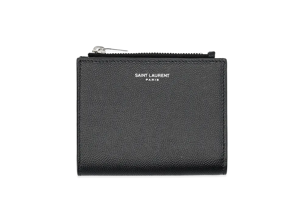 Saint Laurent Logo Card Holder "Black"