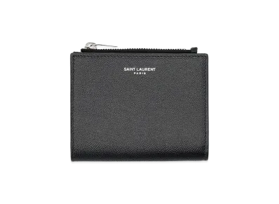 Saint Laurent Logo Card Holder "Black"