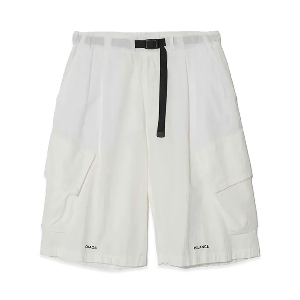 UNDERCOVER Cotton Washer Shorts "Off White"