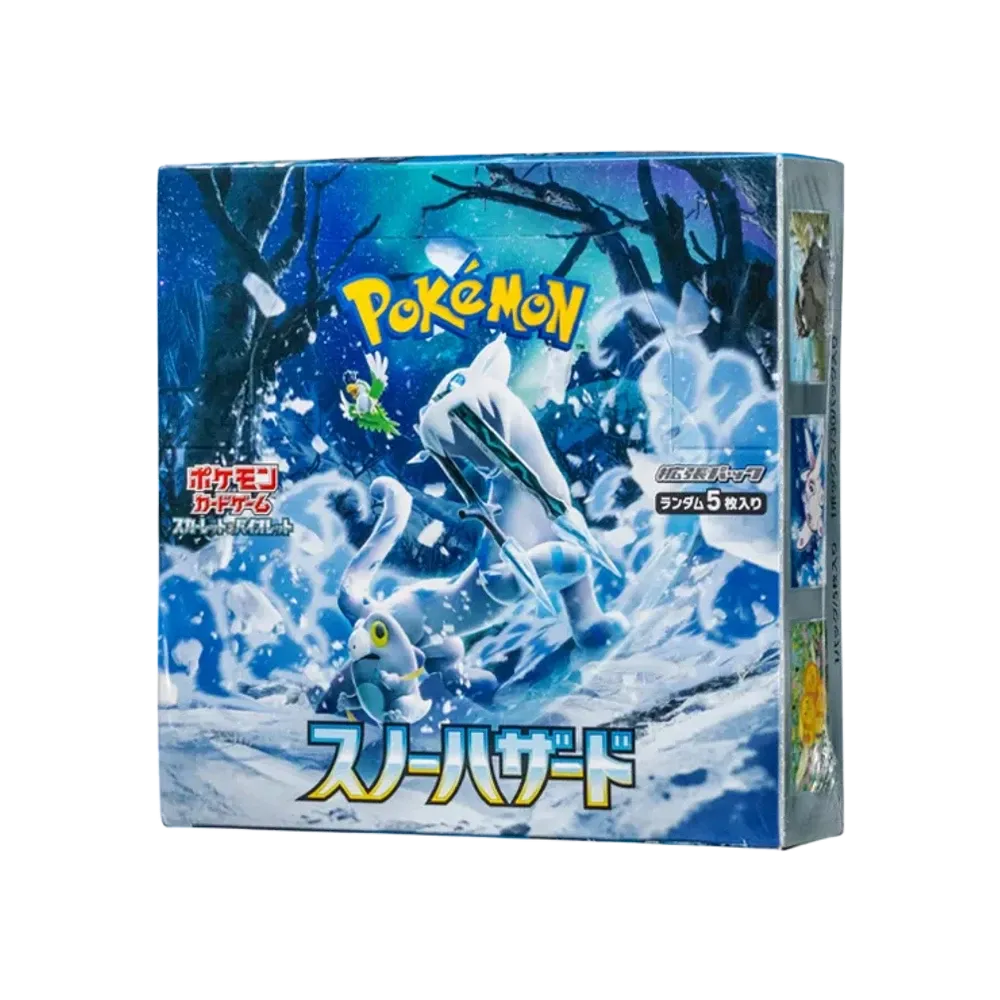 ポケモンカードゲーム スカーレット&バイオレット 拡張パック 「スノーハザード」 ボックス(スノーハザード&クレイバースト)