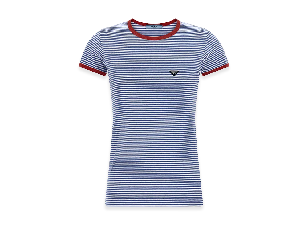 PRADA Women's T-Shirts "Blue"