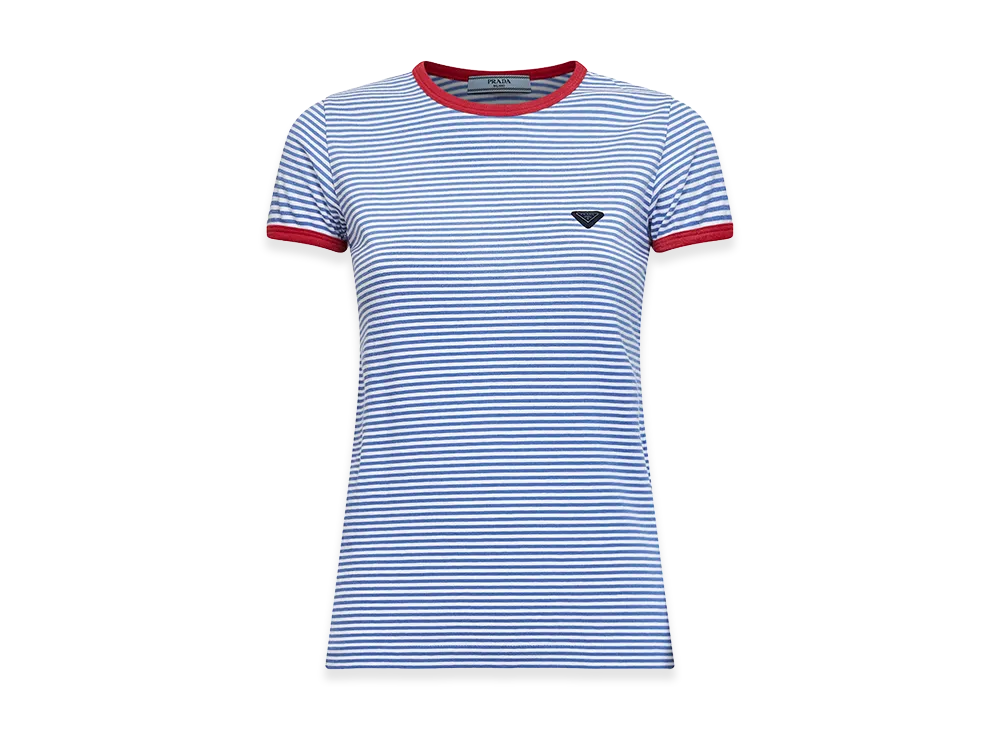 PRADA Women's T-Shirts "Stripped"