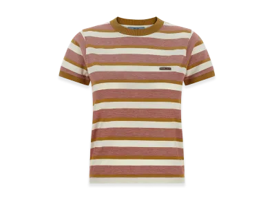 PRADA Women's Striped T-Shirt "Multicolor"