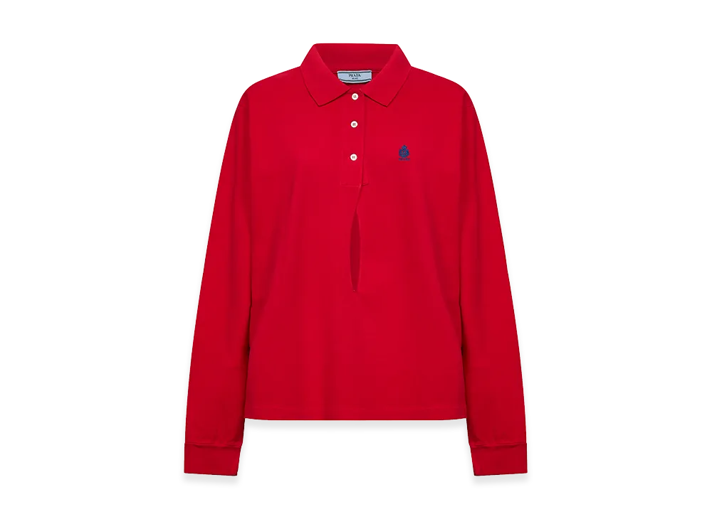 PRADA Wonen's Polos "Red"
