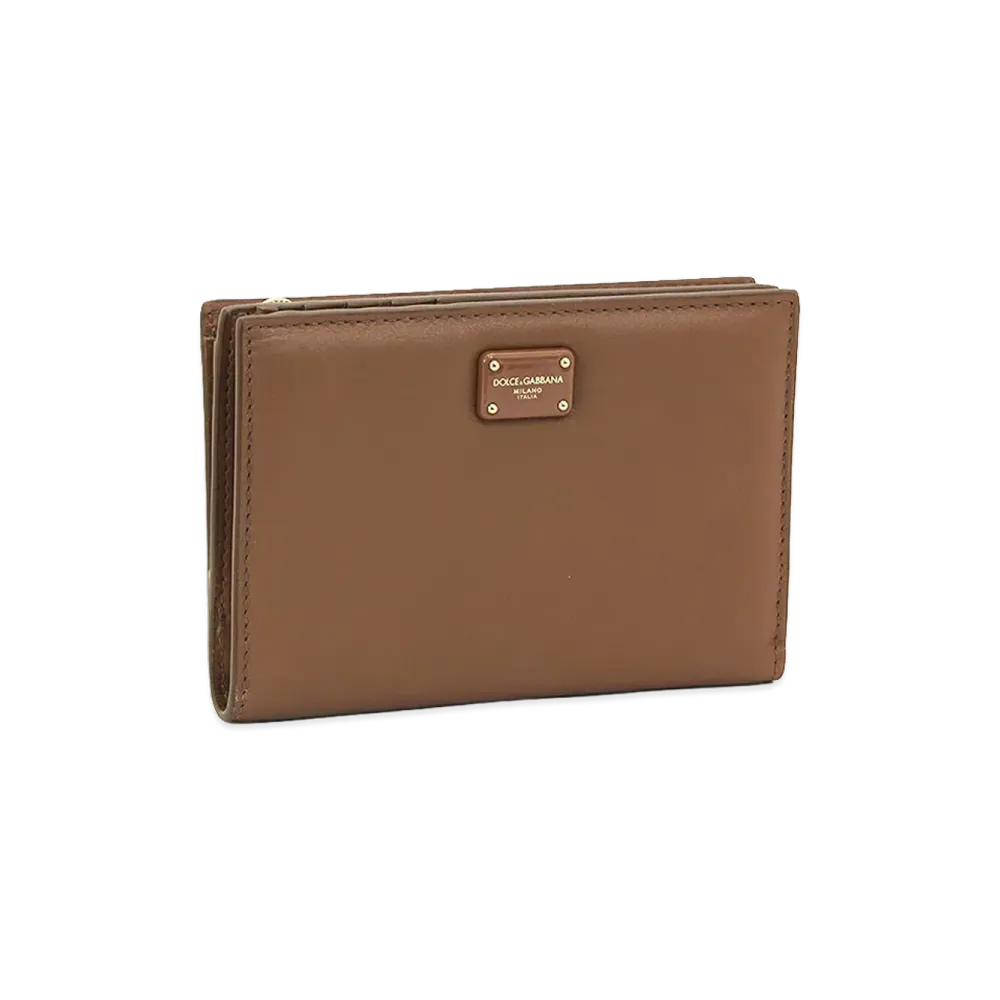 Dolce&Gabbana Bi-Fold Wallet "Marrone Chiaro"