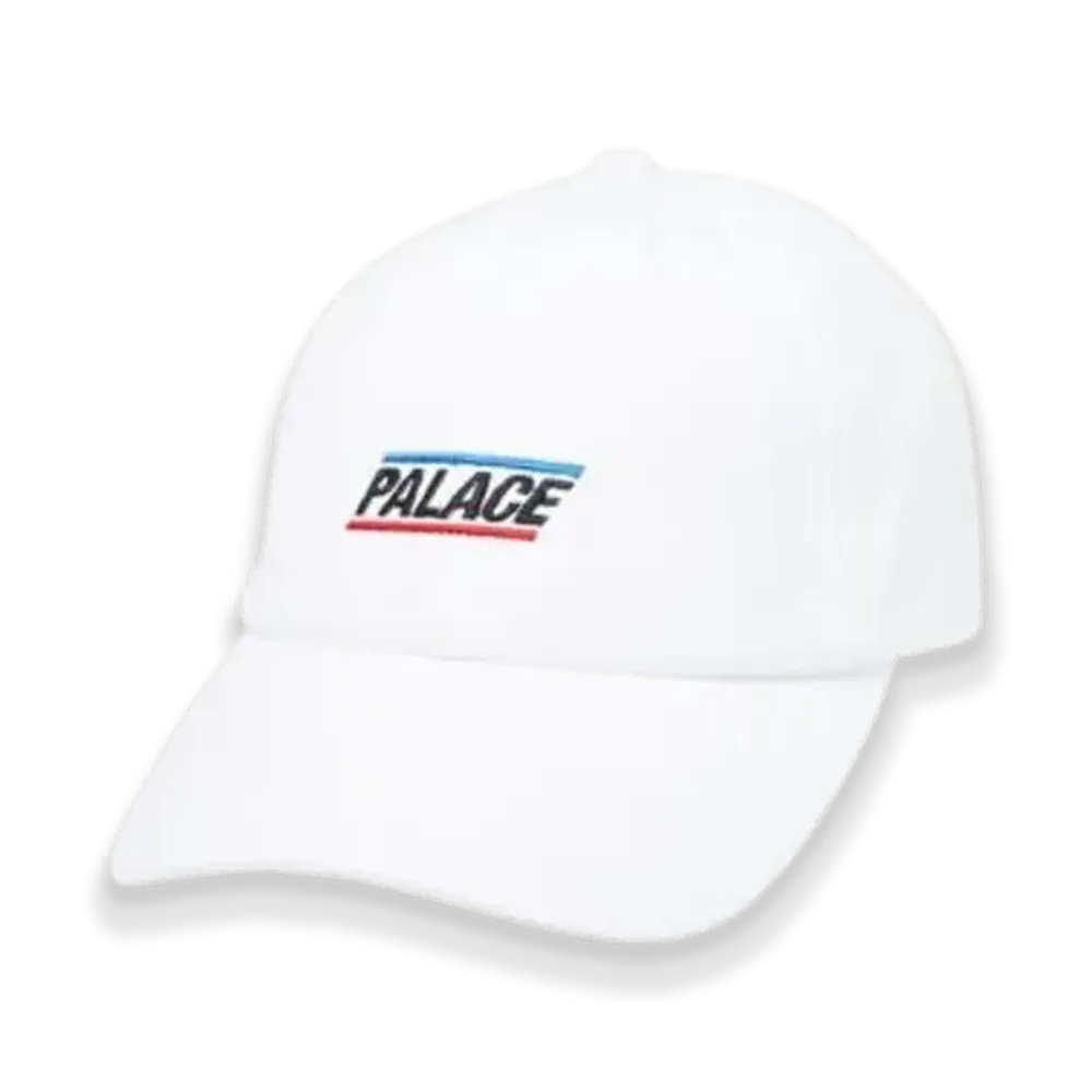 PALACE Pique 6-Panel "White"
