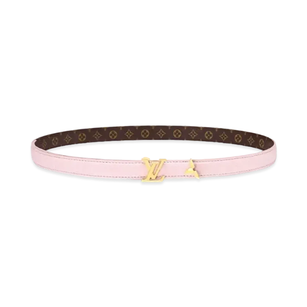 Louis Vuitton Pretty LV 20mm Reversible Belt Monogram "Rose Ballerine"