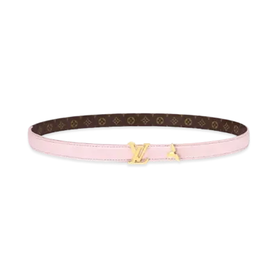 Louis Vuitton Pretty LV 20mm Reversible Belt Monogram "Rose Ballerine"