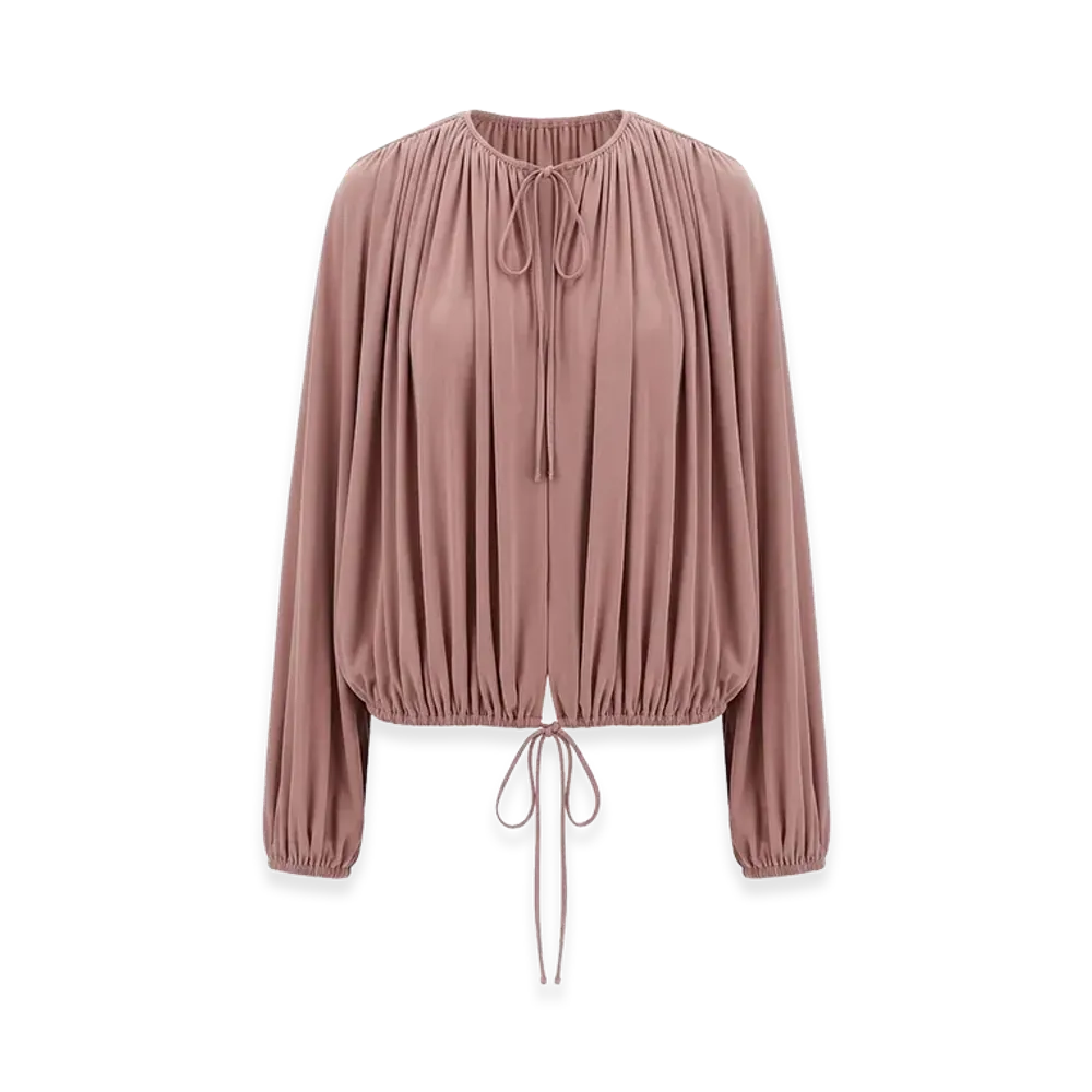 Saint Laurent Women's Rose Blouse "Pink"