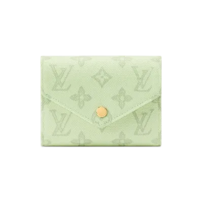 Louis Vuitton Victorine Wallet "Green Asnieres"