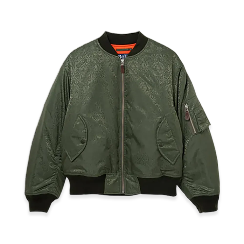 BoTT Jacquard MA-1 Jacket "Olive"