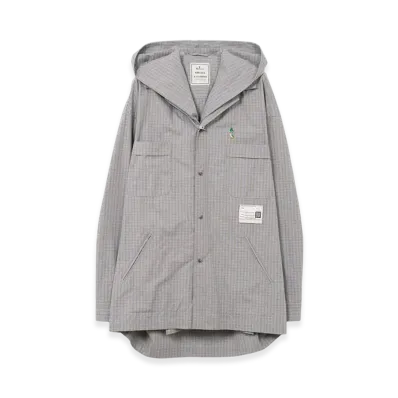 Maison MIHARA YASUHIRO Extended Placket Hood Shirt "Blue"