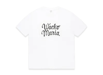 WACKO MARIA Washed Heavy Weight T-Shirt "White"