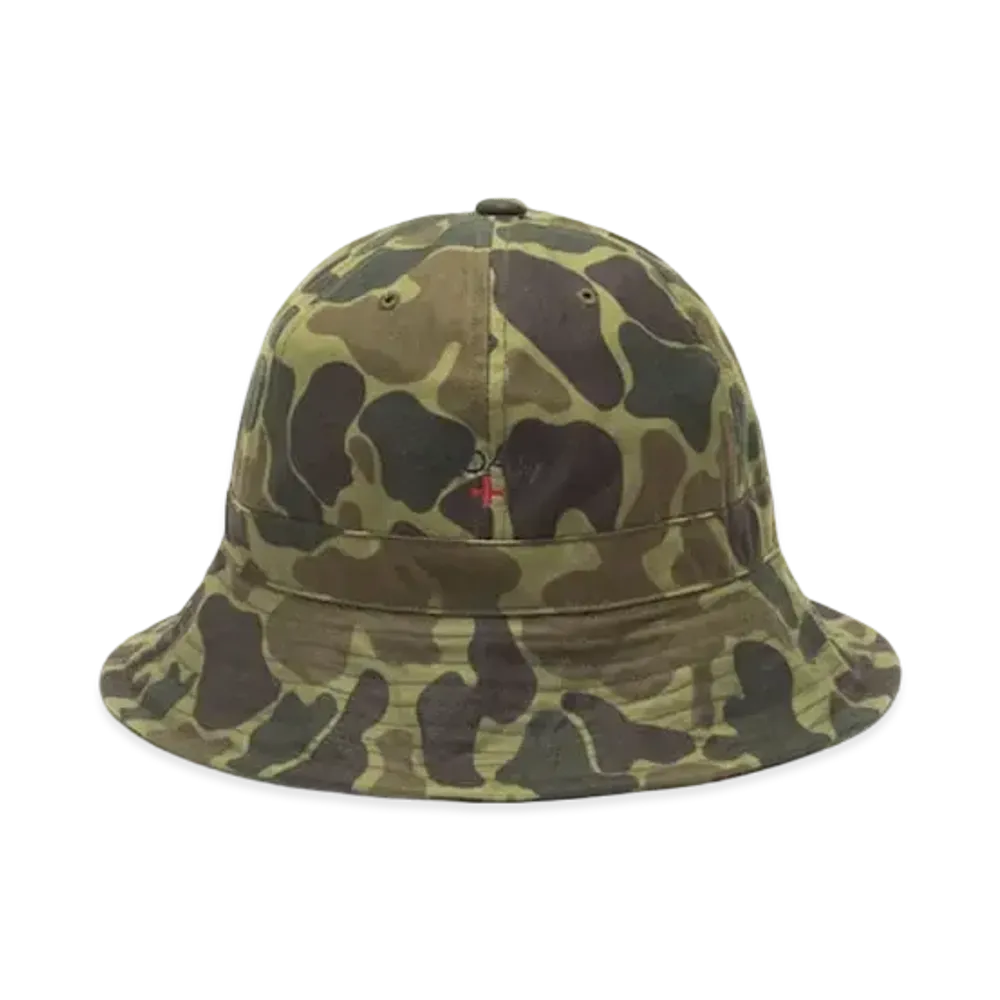 Noah x Barbour Camo Waxed Bell Hat "Camo"