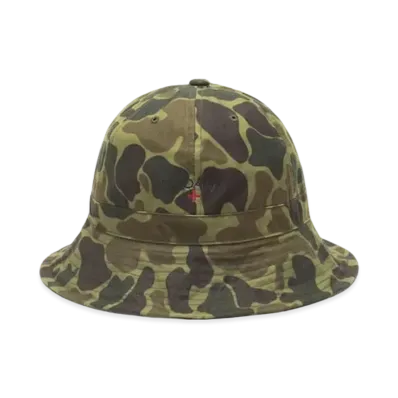 Noah x Barbour Camo Waxed Bell Hat "Camo"