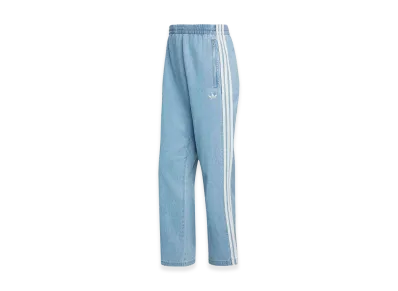 adidas Denim Firebird Track Pants "Light Blue"