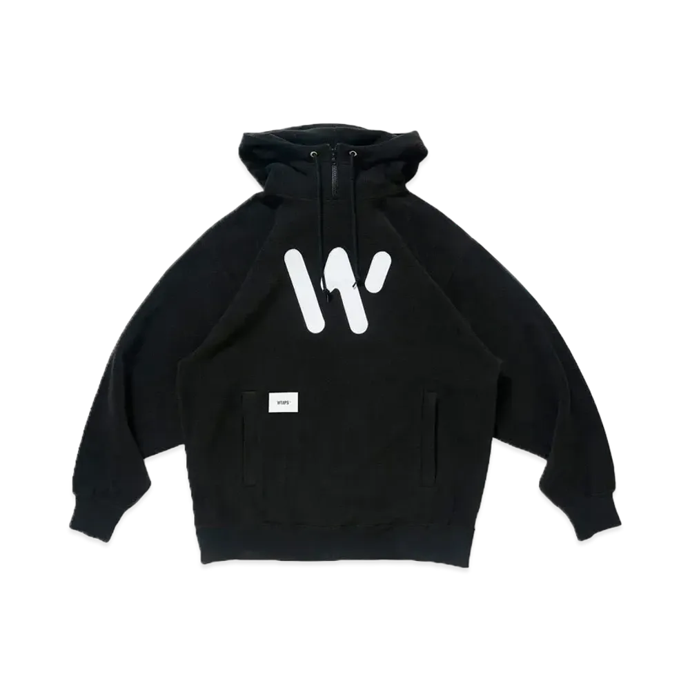 WTAPS Exhaust / Hoody / Poly. Snl "Black"
