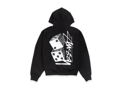 Stussy Tall Dice Zip Hoodie "Black"
