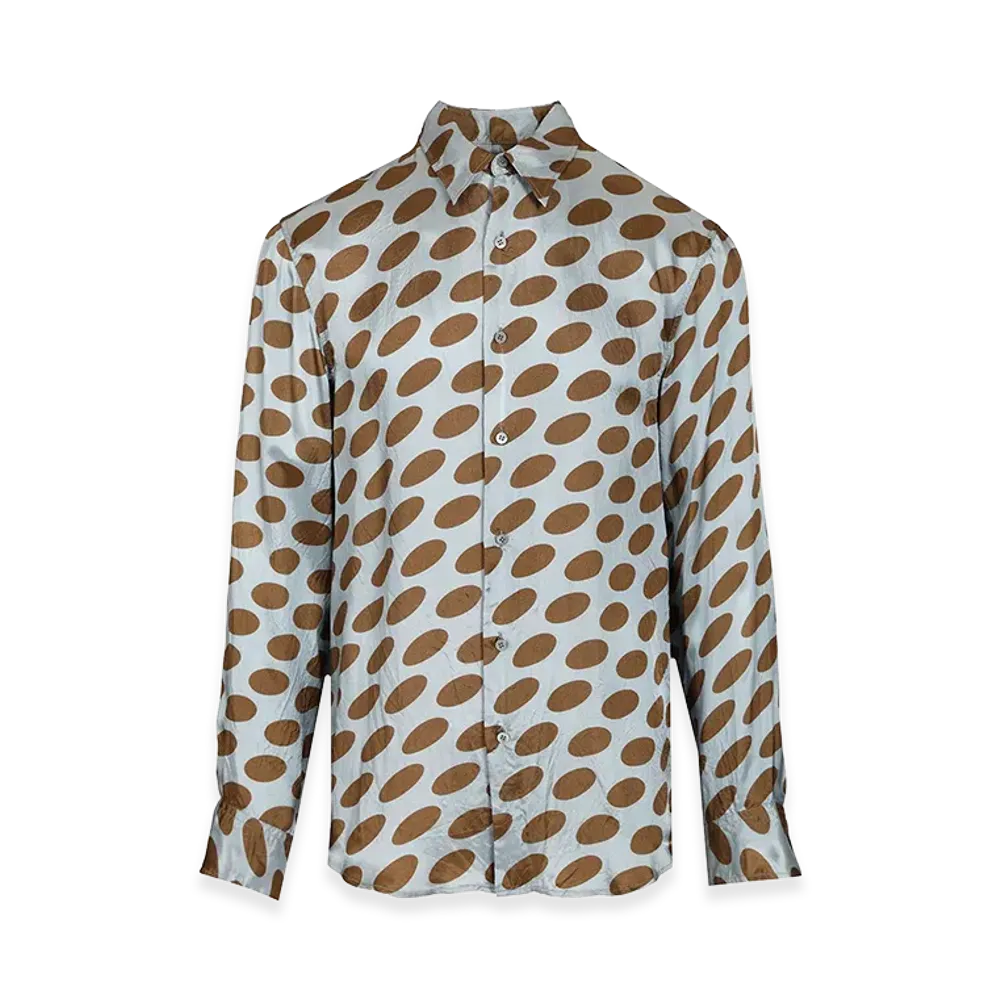 DRIES VAN NOTEN Caper Shirt "Gray"