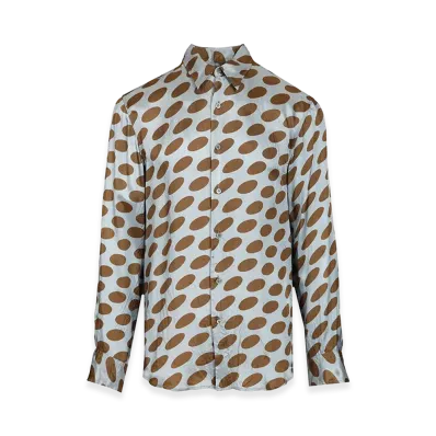 DRIES VAN NOTEN Caper Shirt "Gray"