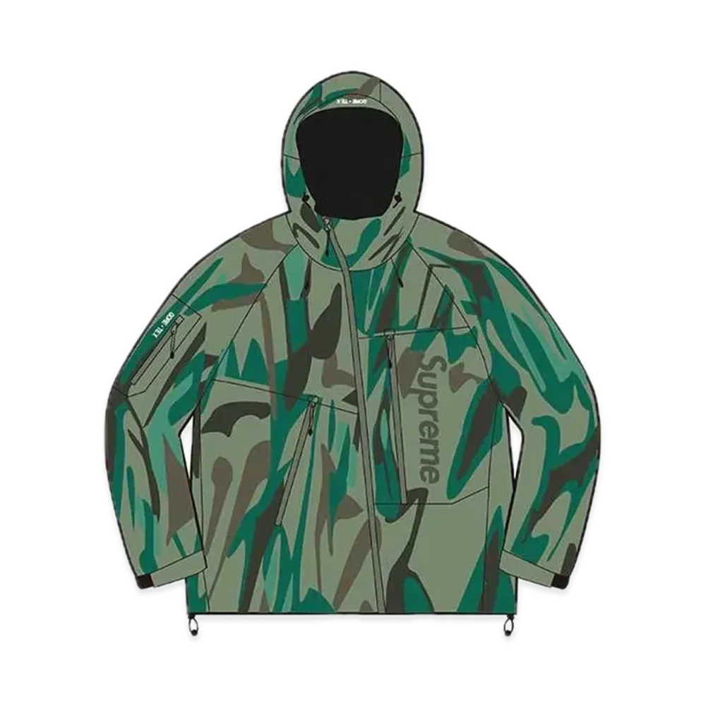 Supreme GORE-TEX Paclite Shell Jacket "Olive Swirl"