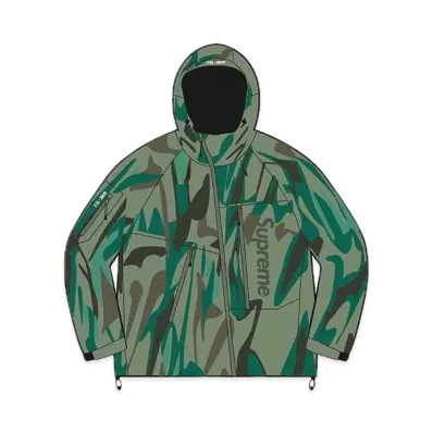 Supreme GORE-TEX Paclite Shell Jacket "Olive Swirl"