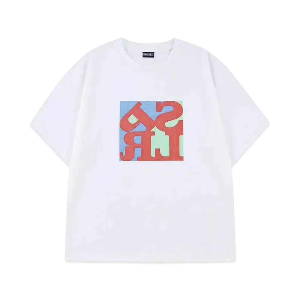 SPLR Carving Logo Tee "White"