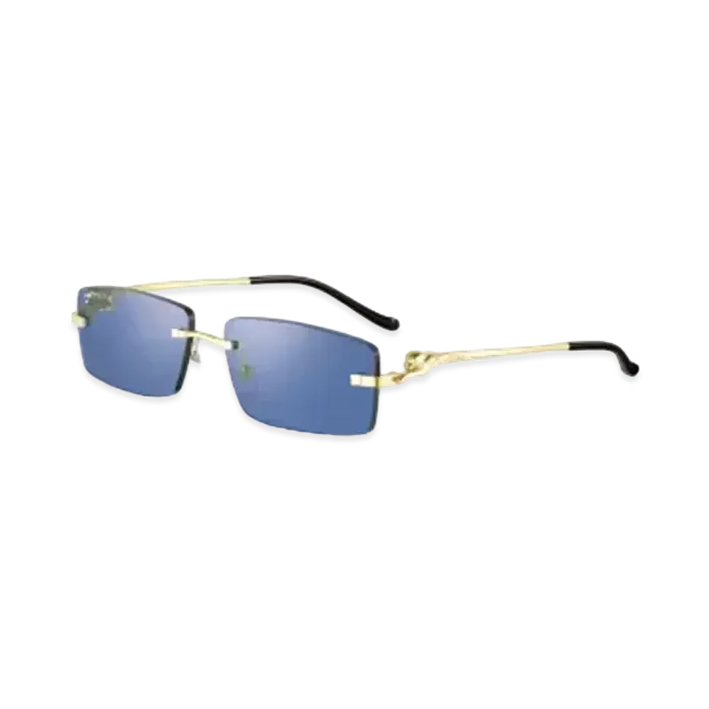 Cartier Panthere de Cartier Sunglasses "Blue"