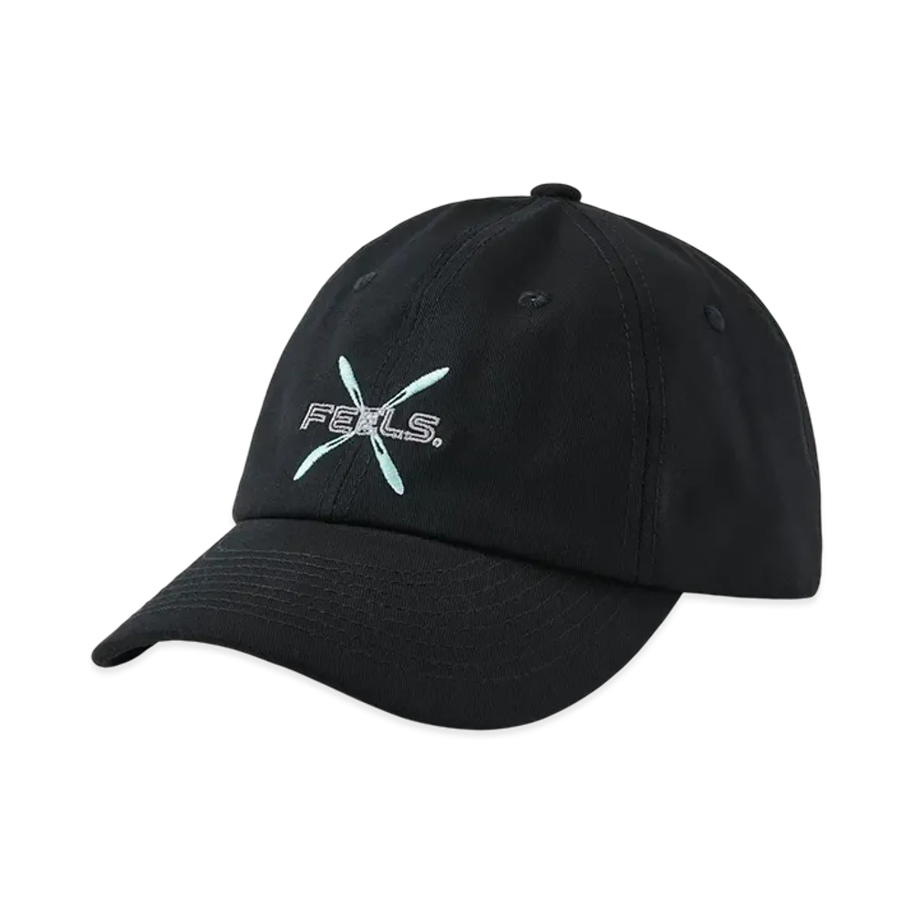 FEELS. Cross Logo Cap "Black"