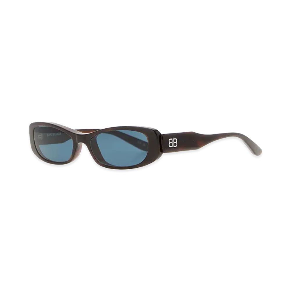 BALENCIAGA Printed Acetate Nova Sunglasses "Brown"